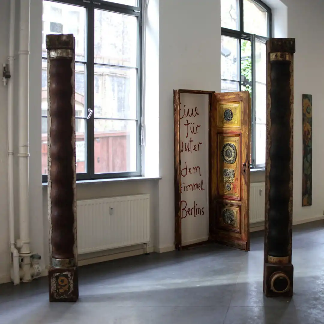 Religious Syncretism exhibition Berlin 2001 – work by Matilde Cánepa González, image 1