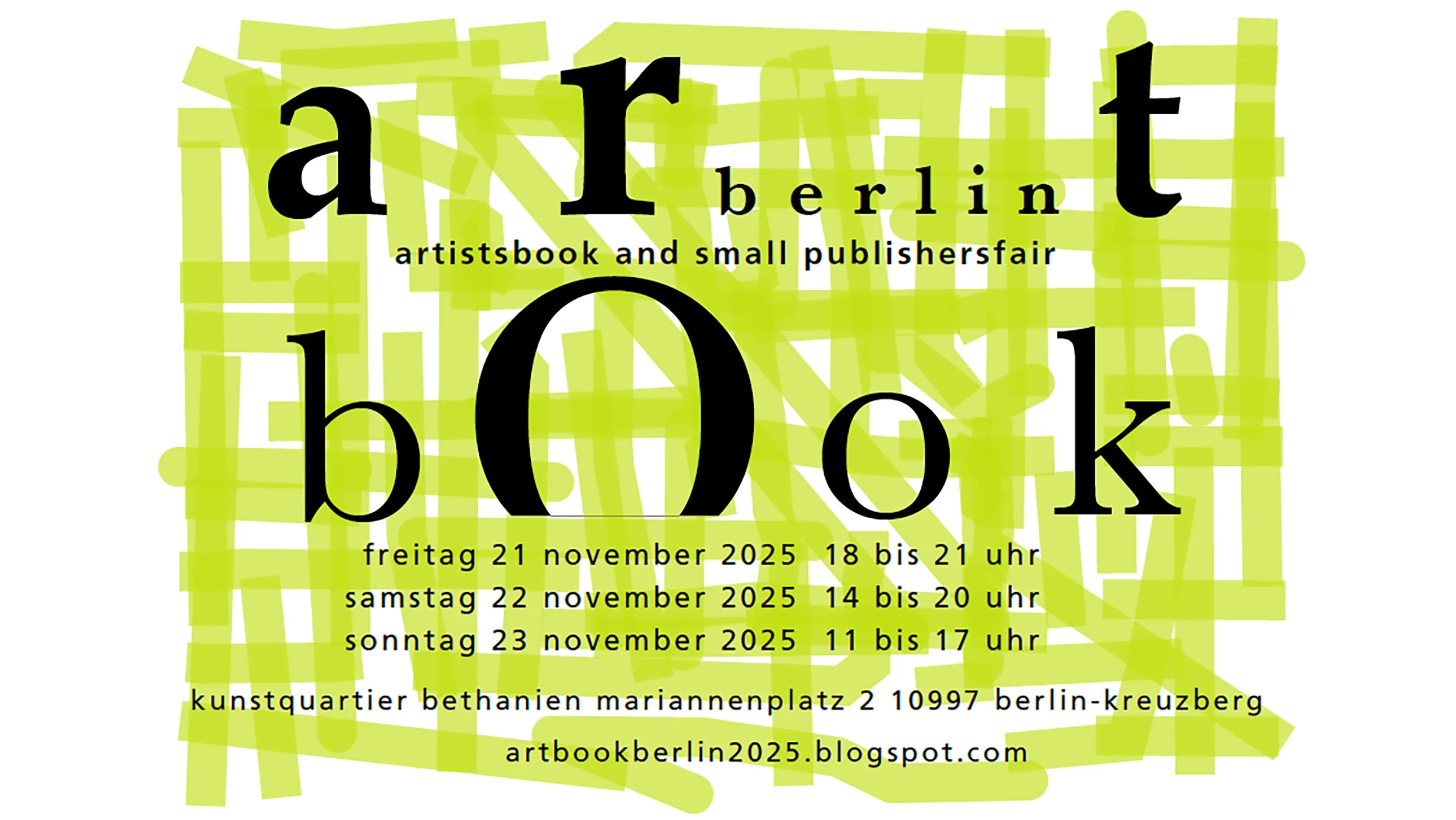 artbook.berlin 2025 art fair – stand of Matilde Cánepa González at Kunstquartier Bethanien, Berlin, image 1