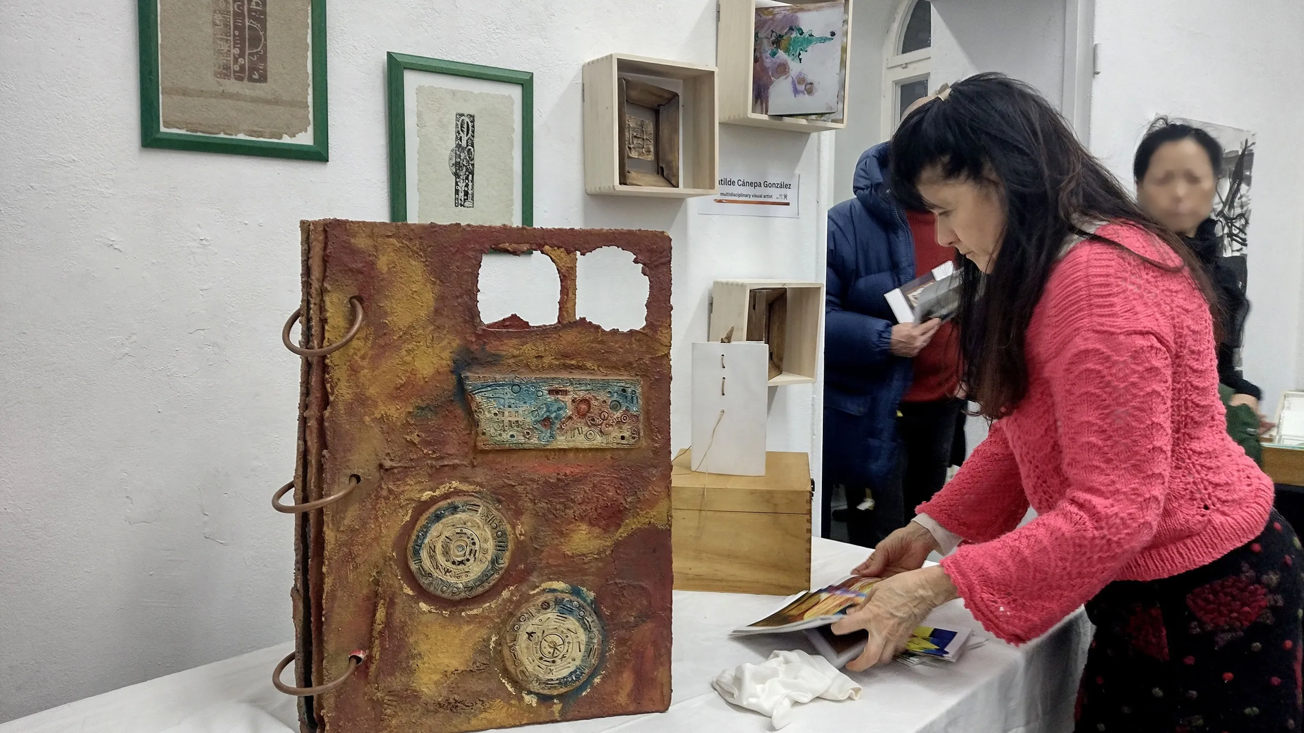 artbook.berlin 2025 art fair – stand of Matilde Cánepa González at Kunstquartier Bethanien, Berlin, image 3