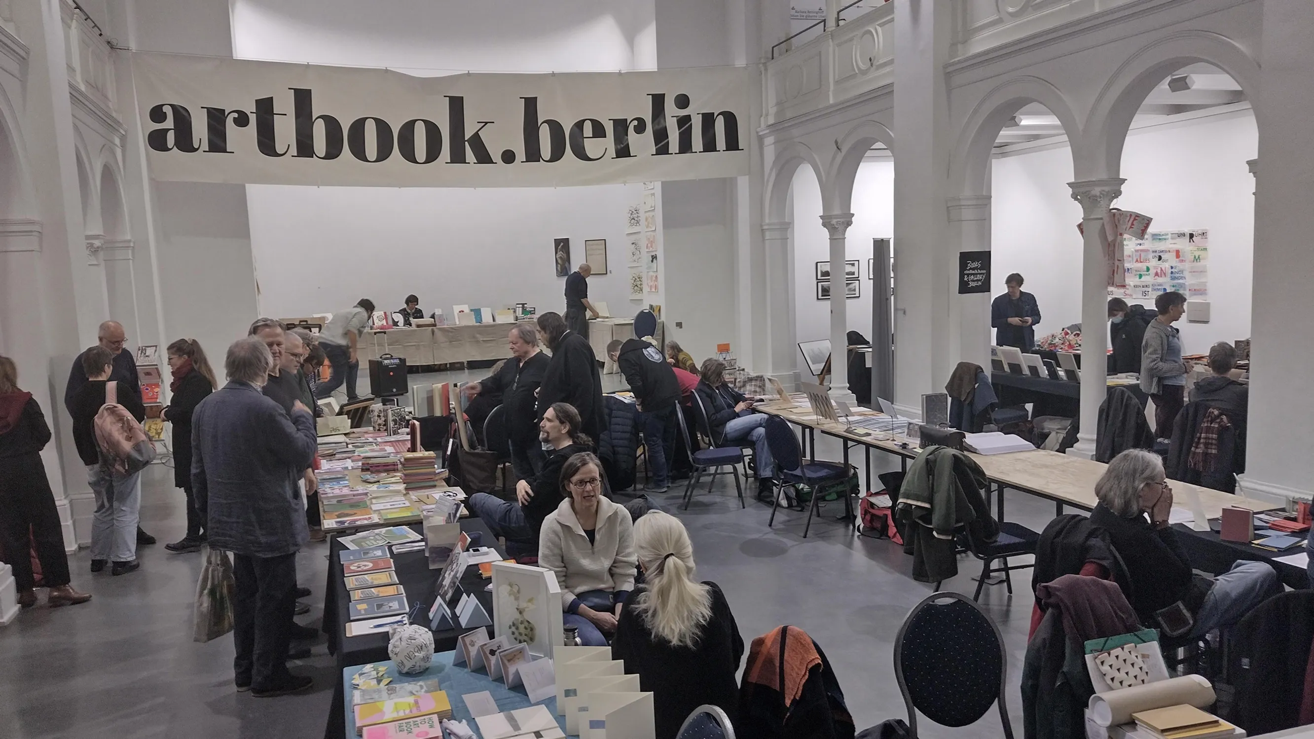 artbook.berlin 2025 art fair – stand of Matilde Cánepa González at Kunstquartier Bethanien, Berlin, image 5