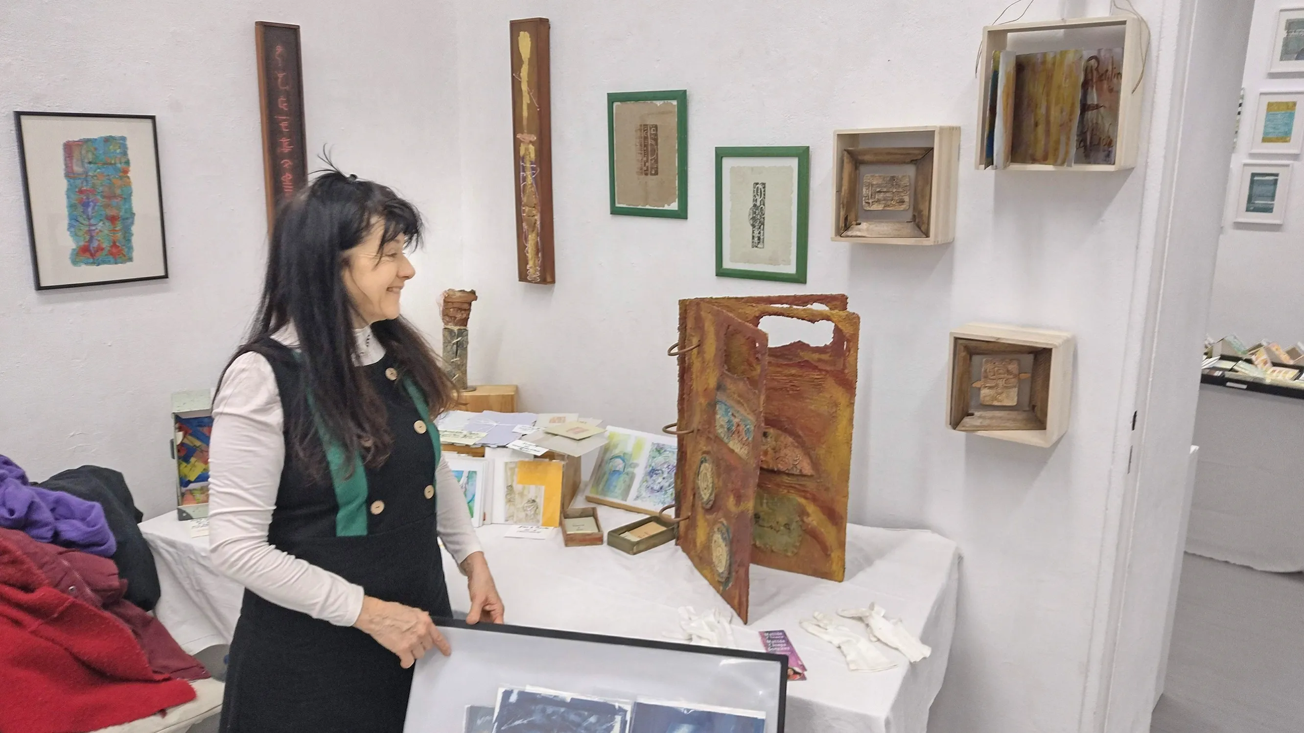 artbook.berlin 2025 art fair – stand of Matilde Cánepa González at Kunstquartier Bethanien, Berlin, image 6