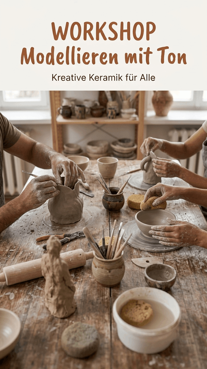 Clay Modeling Workshop with Matilde Cánepa González, Lichterfelde-Ost Berlin