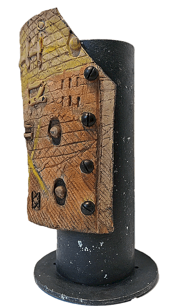 Fragment of a Memory – fired ceramic sculpture