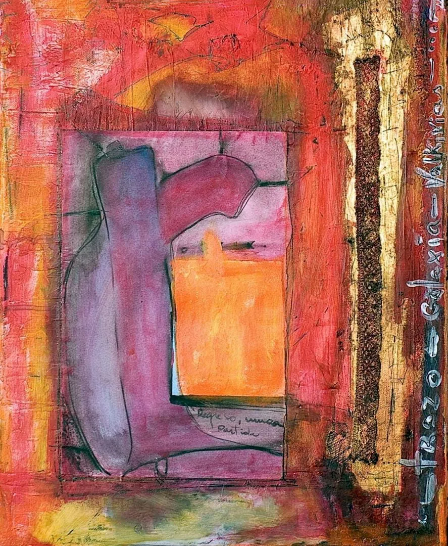 Trazo Galáctico – Abstract painting on canvas
